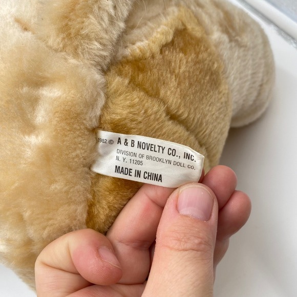 Vintage Pick A Pet 17" Plush‎ Lion Toy A & B Novelty 1982 Stuffed Animal - Picture 5 of 5